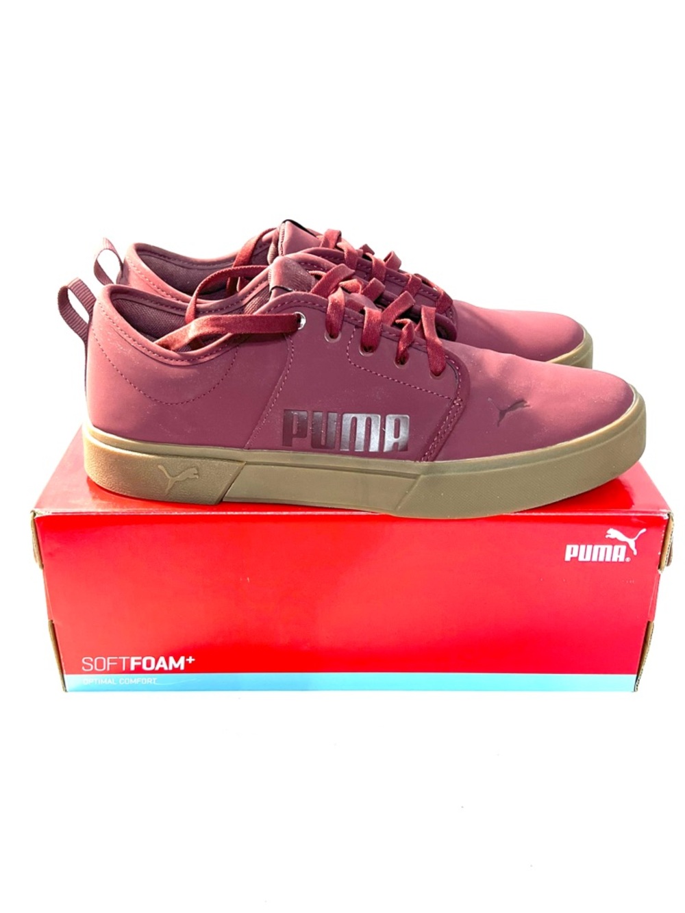 Puma El Rey II Buck Sneakers 10.5 Gum Sole